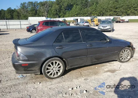 2003 Lexus Is 300 from USA, damaged, VIN JTHBD192530078638